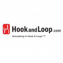 1.5" Black Hook To Loop